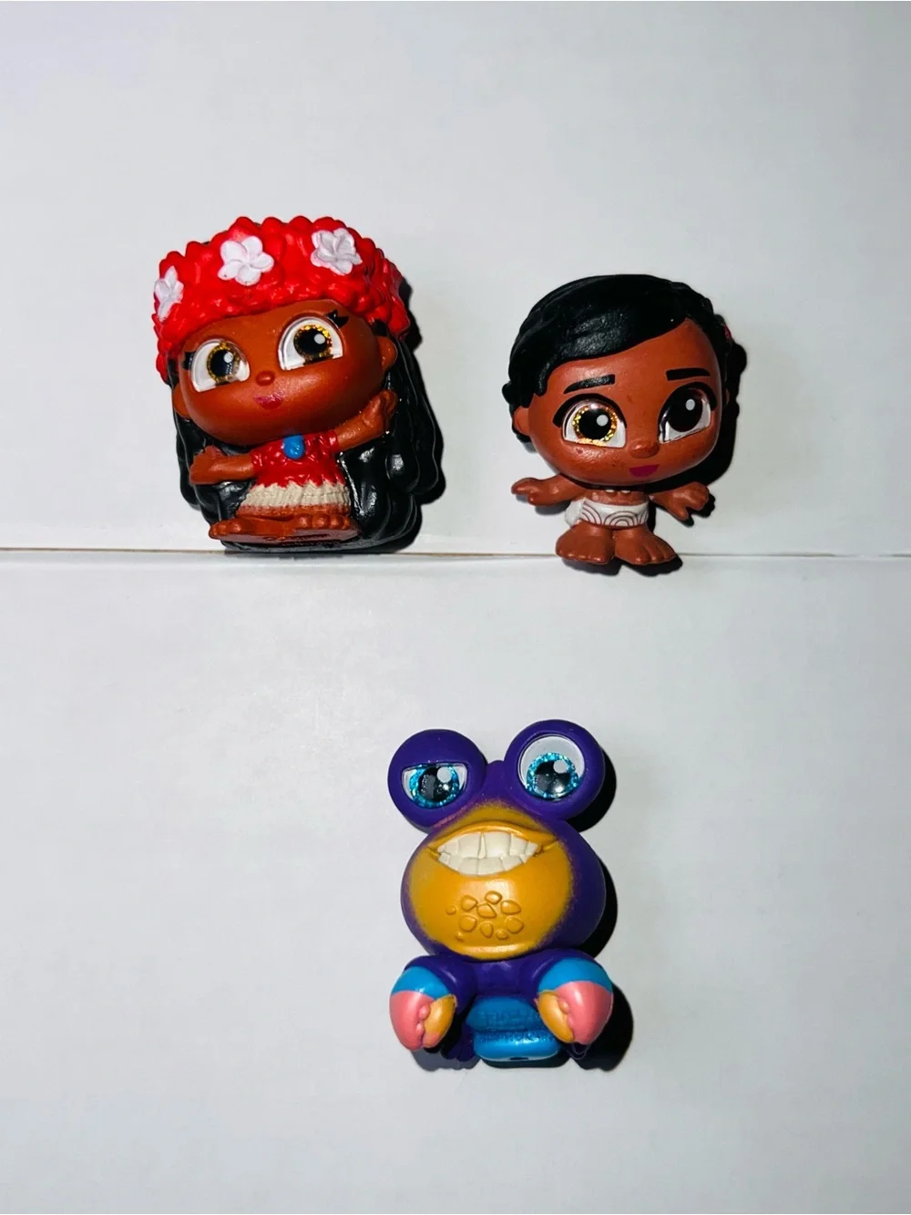 Just Play Disney Doorables Lot of 3 Moana & Tamatoa Crab Mini Figure Toys 1